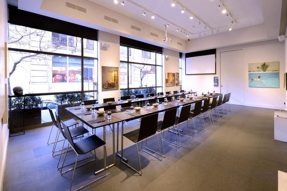 Grand Hotel Central, Small Luxury Hotels Barcelona Luaran gambar The Gallery