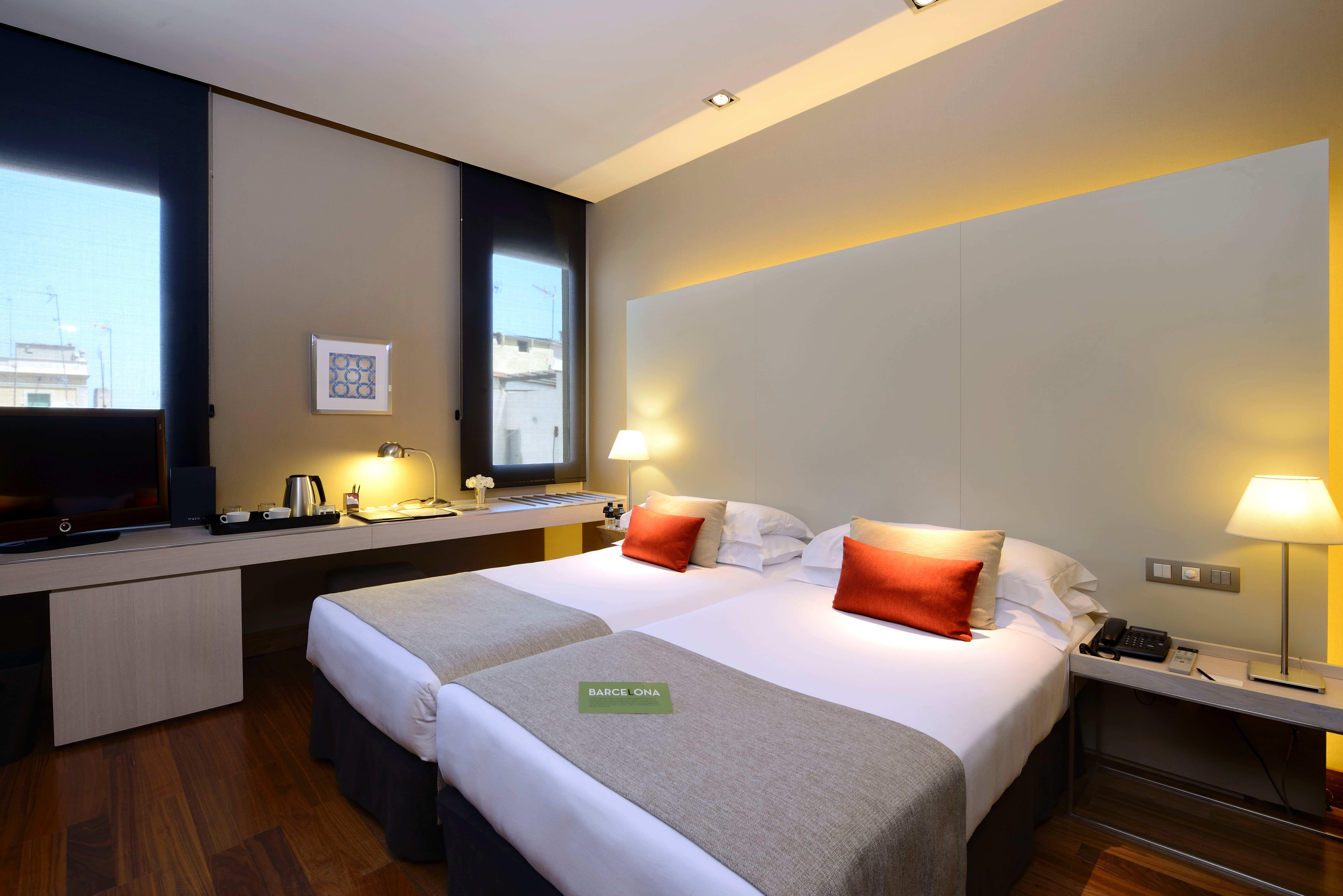 Grand Hotel Central, Small Luxury Hotels Barcelona Luaran gambar Deluxe Room