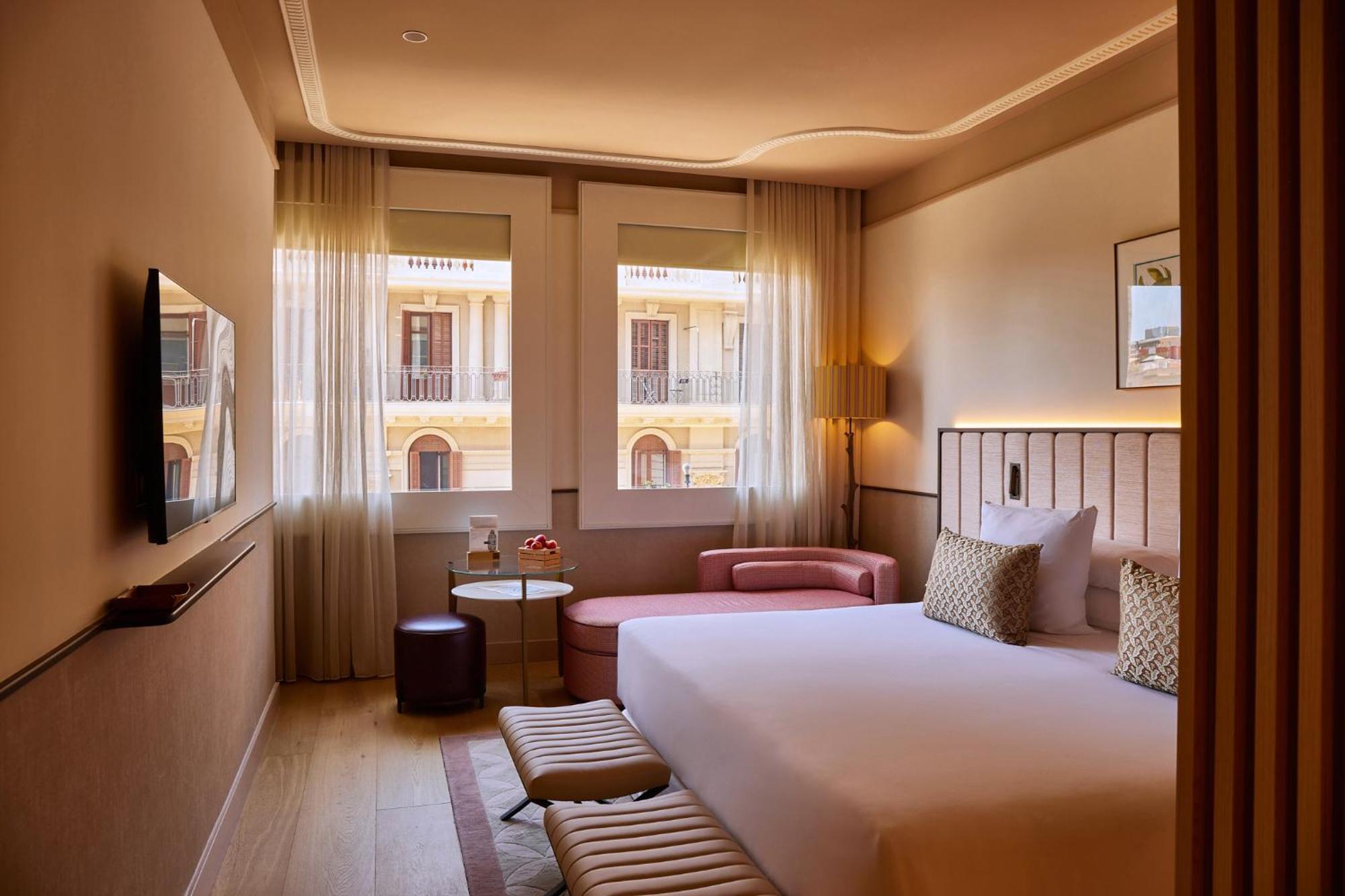 Grand Hotel Central, Small Luxury Hotels Barcelona Luaran gambar Deluxe room