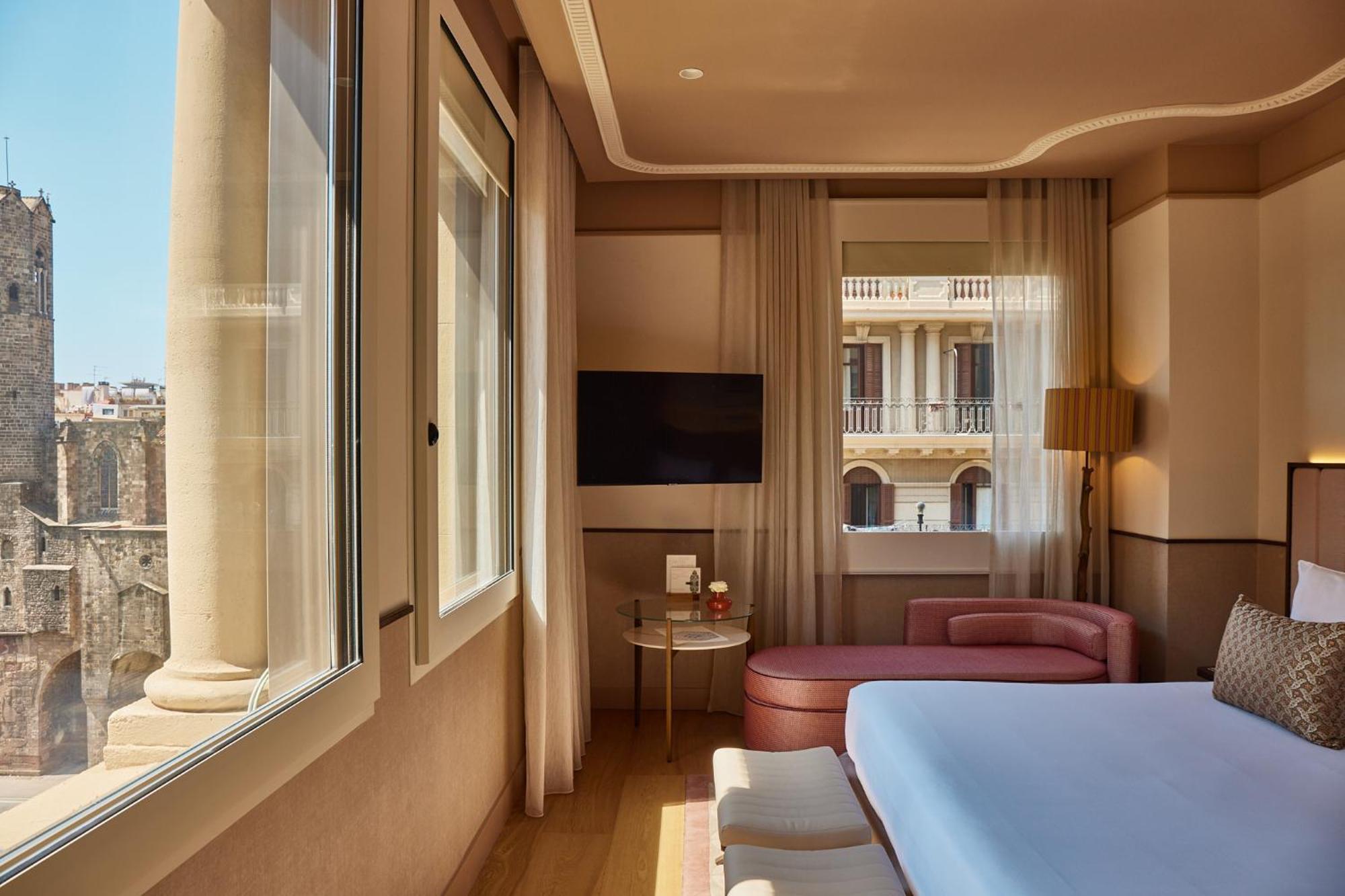 Grand Hotel Central, Small Luxury Hotels Barcelona Luaran gambar Deluxe Room