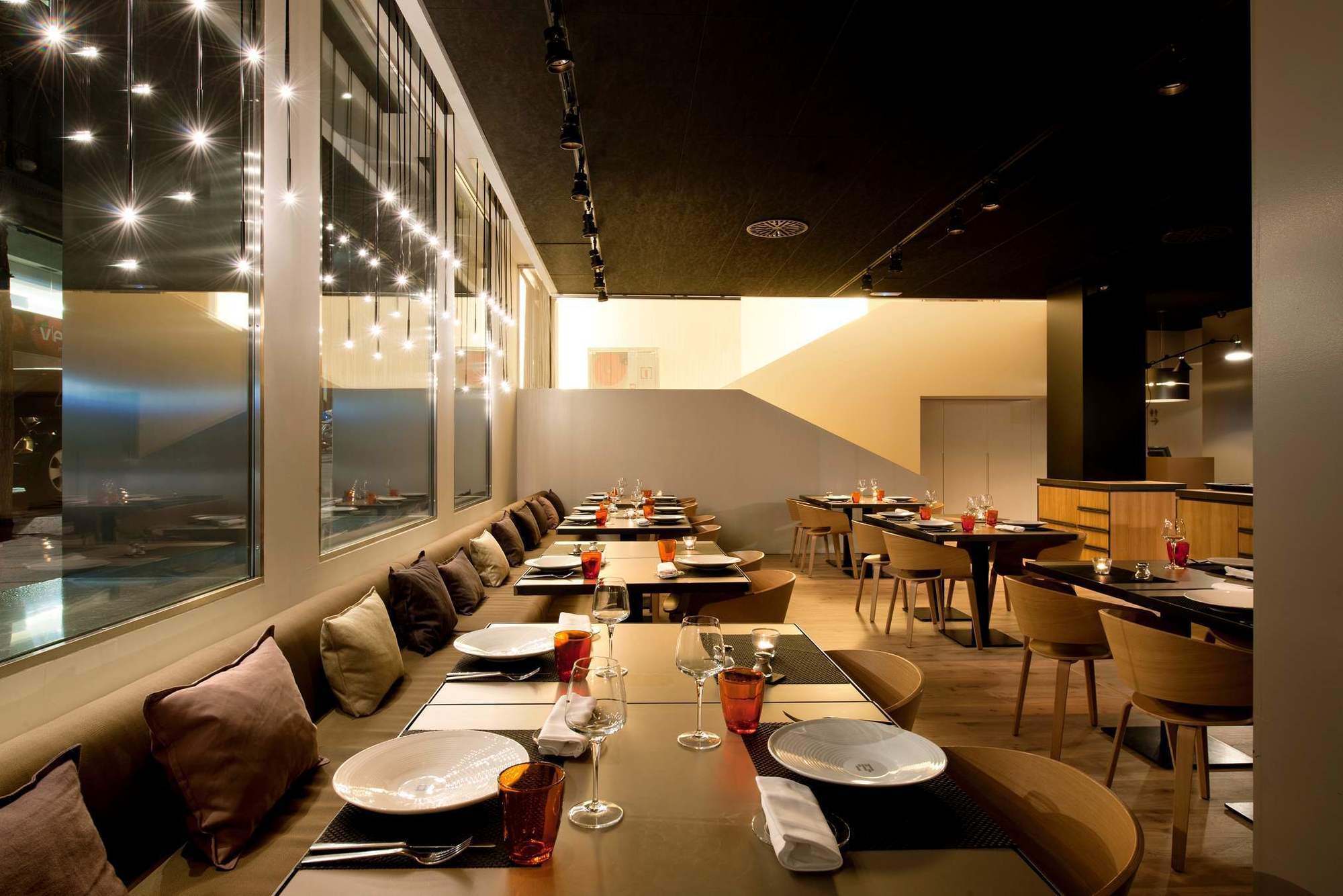 Grand Hotel Central, Small Luxury Hotels Barcelona Restoran gambar Interior of the restaurant